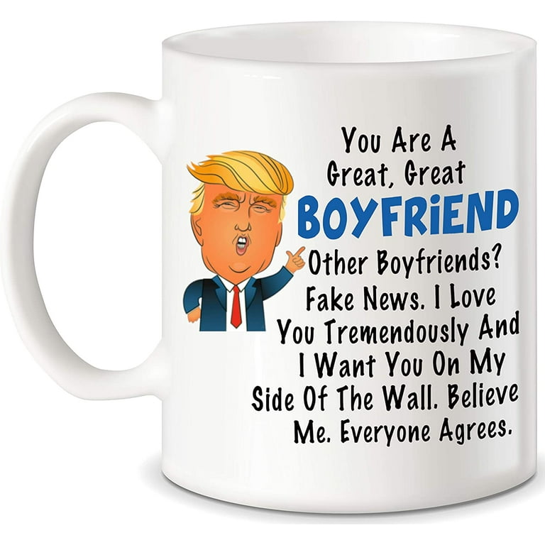 1 Year Dating Anniversary Boyfriend Gifts for Men Funny Trump 1st Anni –  BackyardPeaks