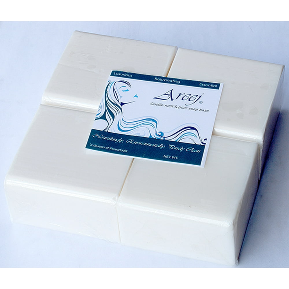 Areej 1 LB Castile Melt and Pour Soap Base - Walmart.com - Walmart.com Castile Melt And Pour Soap Base