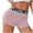 Pink, variant on Womens Breathable Mid Waist Letter Printed Briefs, Size XL