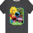 thumbnail image 3 of Sesame Street - Photo Elmo and Friends - Toddler and Youth Short Sleeve Graphic T-Shirt, 3 of 5