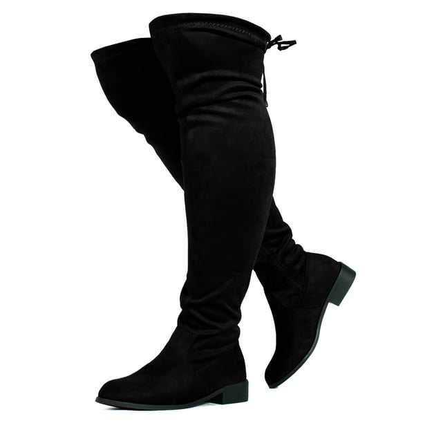 wide calf over the knee boots size 9