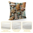 thumbnail image 4 of Qinduosi Gingerbread Cookies Print Couch Pillow Covers Decor Throw Pillow Covers Couch Sofa, 4 of 5