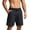 Black1, variant on Maean Mens Big and Tall Shorts High Waist Causal Dressy Short Trousers Stretch Shorts with Pockets M-5XL