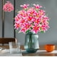 thumbnail image 2 of Flores Artificiales para la Decoración 18 Flores Artificiales, Respiración Del Bebé, Pequeños Lirios, Muchas Flores Dulces de Decoración Del Hogar, 2 of 6