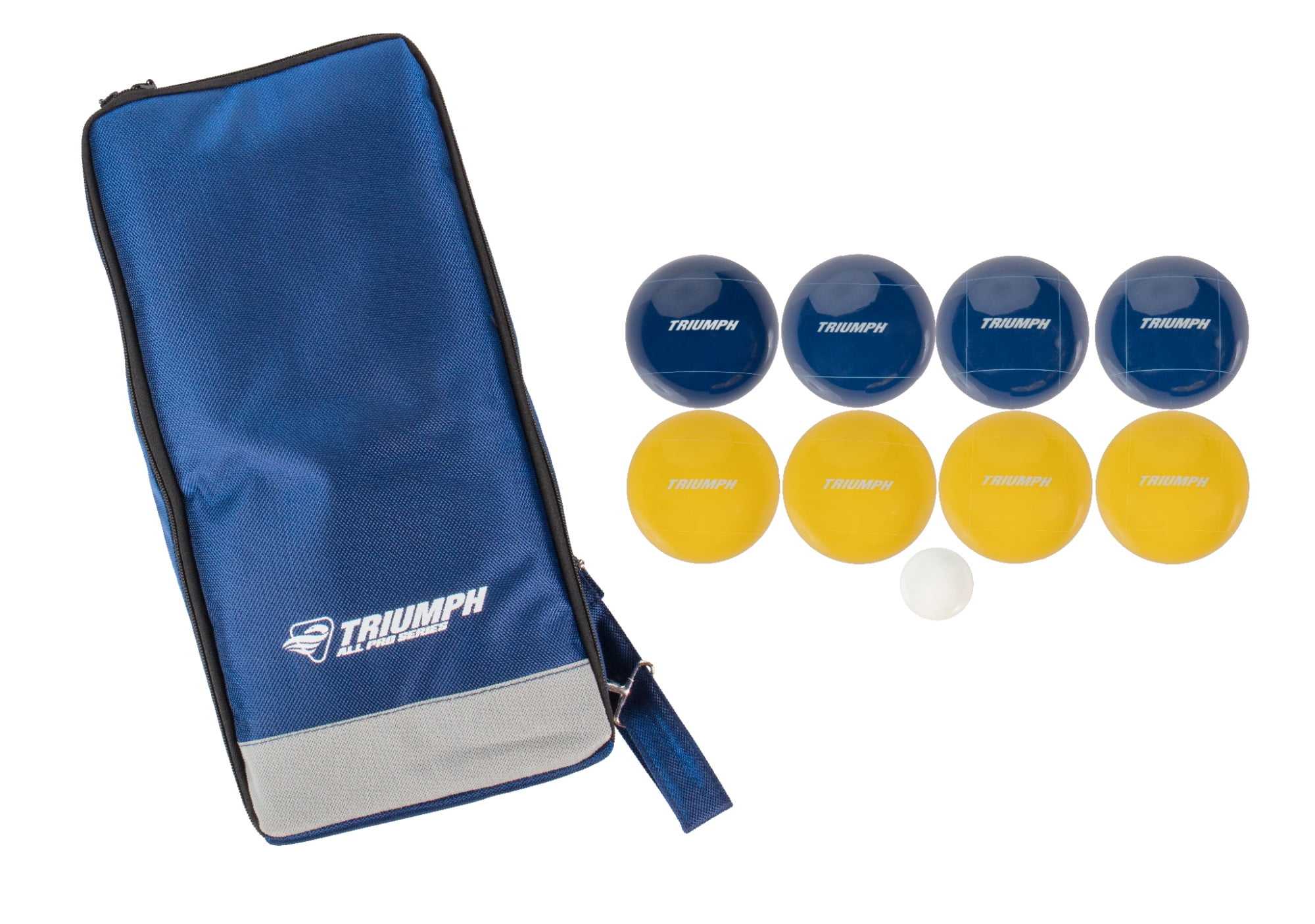 Triumph All Pro 100mm Outdoor Bocce Set Includes Eight Bocce Balls, One