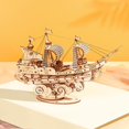 thumbnail image 2 of Rolife 3D Wooden Puzzle Sailing Ship, 2 of 4