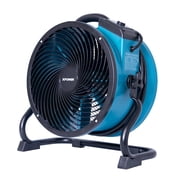 XPOWER 1/4 HP 2100 CFM Variable Speed Sealed Motor Ventilation Axial Air Mover - Blue