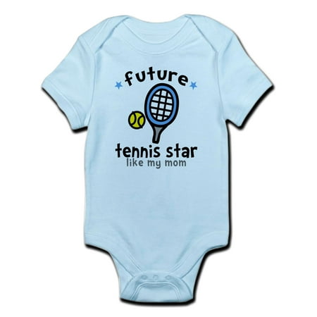 

CafePress - Tennis - Mom Infant Bodysuit - Baby Light Bodysuit