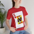 thumbnail image 6 of King of Hearts Shirt - Matching Playing Cards Valentine's Day - Card Lover, 6 of 7