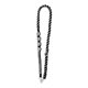thumbnail image 1 of Correa de hombro de macramé bohemio, cordones para teléfono móvil, correa para bolso de flores, cadena de teléfono móvil tejida suave para fundas de t Negro, 1 of 8