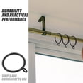 thumbnail image 4 of OFFIGAM 20Pcs Black Metal Curtain Eyelet Rings with Thick Material for Home Use, 4 of 6