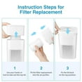 thumbnail image 5 of Air Purifier,Air Purifiers for Allergies and Asthma,for Bedroom USB Air Purifier for Home,Allergy,Dust,Pets,Indoor,Office,Small Room,Portable Desktop Air Purifier for Smoke Odor, 5 of 5
