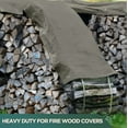 thumbnail image 2 of Heavy Duty Waterproof Canvas Tarp by CCS CHICAGO CANVAS & SUPPLY – Extra Durable Multipurpose Camping Tarp Cover with Rustproof Grommets for Industrial & Commercial Use, Olive Drab, 14 by 16 Feet, 2 of 4