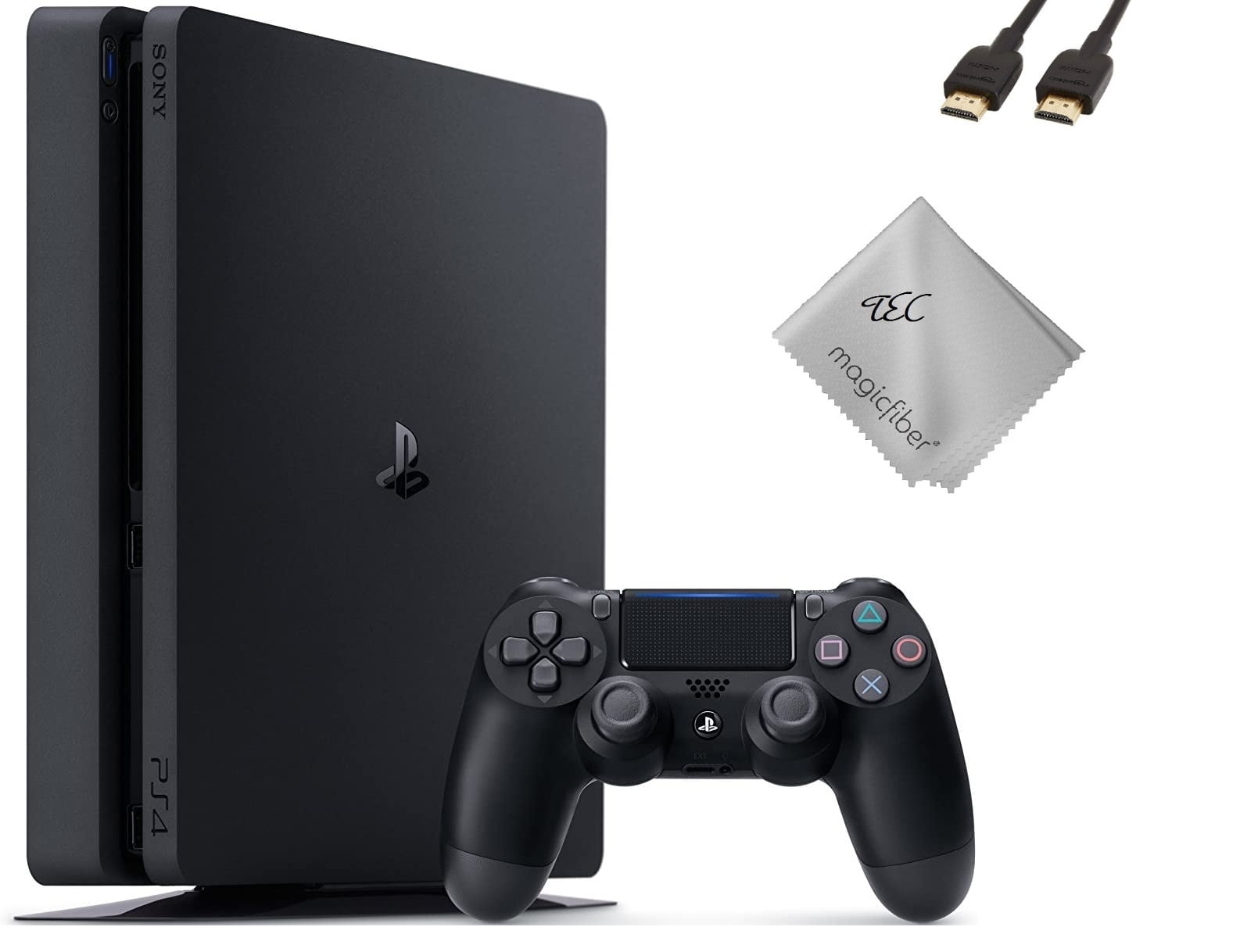 Sony PlayStation 4 Slim 1TB Console, Spiderman Bundle, Black