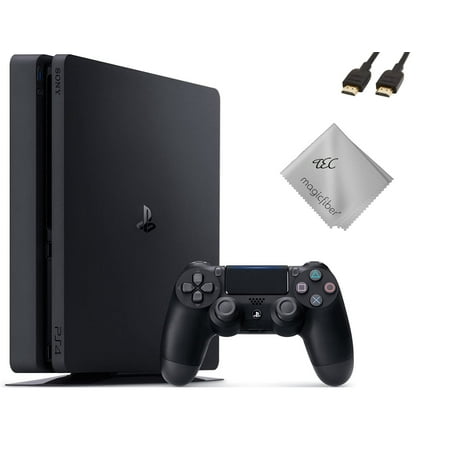 TEC Sony PlayStation 4 Slim 1TB Gaming Console, Black