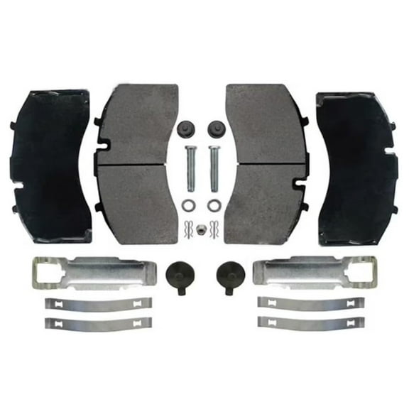 Air Disc Brake Pads for ADB22X, Compatible with K070796, D1369, 802078, 4 Brake Pads Complete Hardware Kit