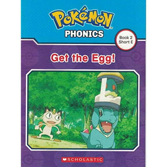 Pre-Owned Pokemon Phonics: Get the Egg! (Book 2 Short E) Paperback