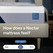 Nectar Classic 12” Queen Mattress - Medium Firm - Contouring Memory Foam - Cooling Top Layer - Support & Pressure-Relief - Mattress in a Box - & Forever
