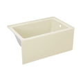 thumbnail image 3 of Voltaire 48" x 32" Right-Hand Drain Alcove Bathtub with Apron in Bisque, 3 of 10