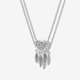 thumbnail image 1 of Collar de plata de ley S925 con colgante de alas de ángel, collar de bricolaje, pulsera de cadena de clavícula, 1 of 5