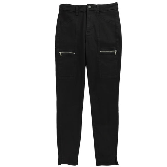 Articles of Society Womens Carlyon Skinny Fit Fitted Jeans, Black, 26