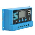 thumbnail image 1 of Regulador Del Controlador Del Panel Solar Con Pantalla LCD, Controlador De Carga Del Panel Solar De 12 V 24 V Regulador Fotovoltaico Con Pantalla LCD Con Conectores,, 1 of 8