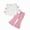 Pink-1c, variant on Toddler Baby Girls Clothes Sets Fall Winter Outfits Ribbed Knit Clothing Set Long Sleeve Round Neck Sweater with 3D Bowknot Flare Pant Sets 6-9 Months