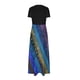 thumbnail image 4 of Vestido Corto de Verano de la Moda de las Mujeres Impreso de Manga Corta Cuello Redondo Tobillo de Longitud Vestido Casual, 4 of 4