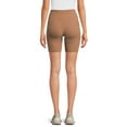 thumbnail image 4 of No Boundaries Juniors Ribbed Bike Shorts, Sizes XS-XXXL, 4 of 5