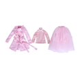 thumbnail image 1 of Conjuntos de Ropa de ca de Niña, Ropa de ca de Niña para ca de Bebé de 24 Pulgadas Y 60 Cm, cas 1/3 Que Cambian de R 3x Traje de trinchera Rosa Baoblaze trajes de vestido de muñeca, 1 of 3