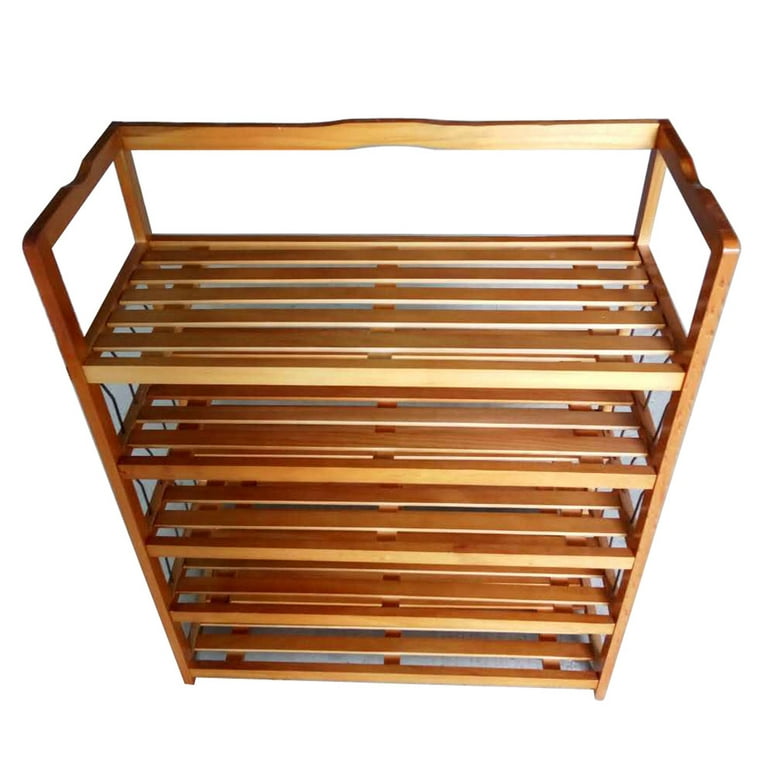 5/6/7 Tier Shoe Rack With Handle Reinforced Thick - Temu
