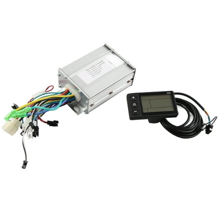 

2024 Brushless Motor Controller Aluminum Alloy Notch Shell Heat Dissipation Electric Intelligent Controller with LCD Display
