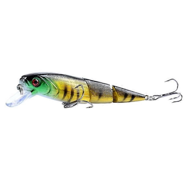 Multi Jointed Swimbait Fishing Tackle 14g Fishing Lure Swimming Lures with Hook 3 Segment Artificial Baits color 8