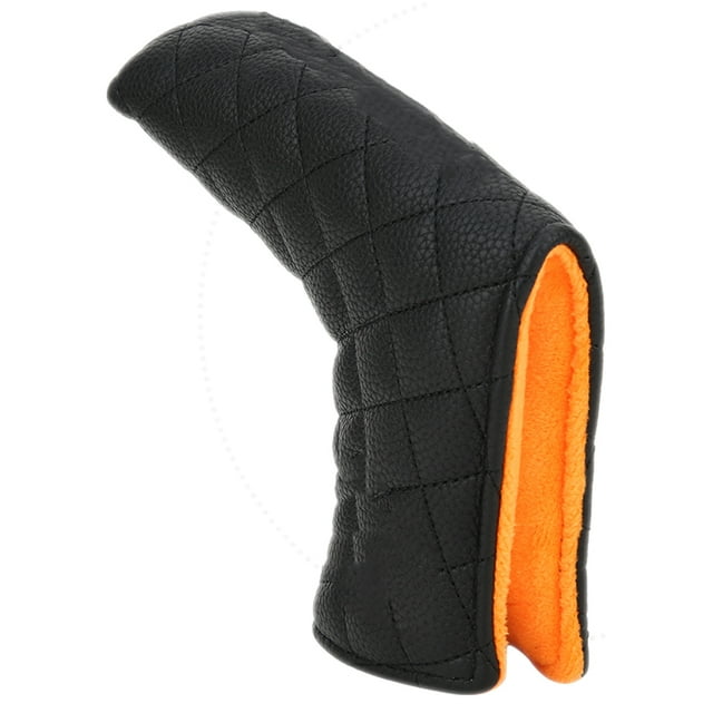 Golf Putter Cover,Magnetic Golf Putter Cover Headcover Waterproof PU L Shaped Golf Club Head Cover Accessory