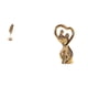 thumbnail image 1 of Escultura de hoja de metal, estatua de hoja artística, figura de hoja con base, figura de pareja, artesanía moderna de hierro y cerámica, adecuada par, 1 of 8