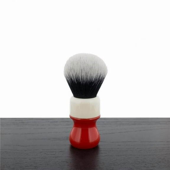 Yaqi R1732 Ferrari Rough Complex White Tuxedo Synthetic Shaving Brush