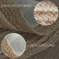 thumbnail image 4 of VHC Brands Jute Rug Oval with Pad, Natural and Cr, 4 of 6
