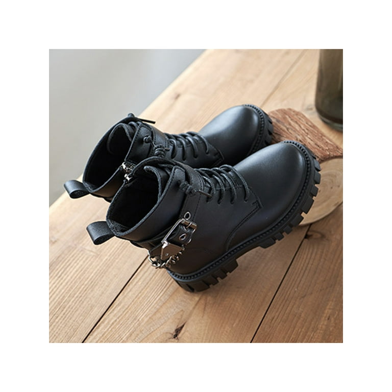 Lace up ankle combat boots online