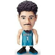5 Surprise NBA Ballers Series 1 LaMelo Ball Figure (Teal Road Jersey, Comes with Court Base, Sticker, Card & Ball) (No Packaging)
