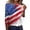 Red #9, variant on 250 Years Birthday Shirt Womens Usa Star Stripes 3/4 Sleeve Tees Flag Crew Neck 4th Of July Blousees July 4th 2026 T-Shirts White M