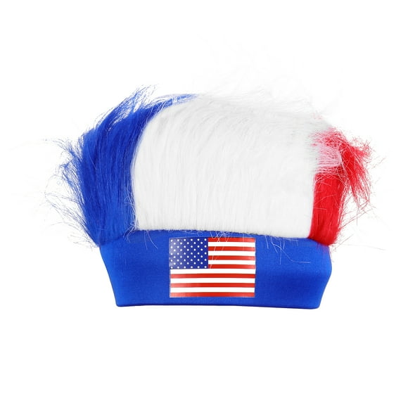 KAKOWELY Peluca práctica, sombrero, peluca elástica transpirable, peluca duradera, accesorios de cosplay