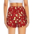thumbnail image 4 of Goofa Fire Extinguisher Printed Women 2 in 1 Running Shorts,Quick Dry Athletic Workout Shorts,High Waisted Athletic Shorts with Liner Pockets-XX-Large, 4 of 9