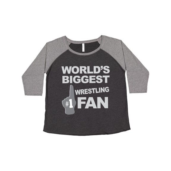 Inktastic Wrestling Fan sports Women's Plus Size T-Shirt