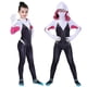 thumbnail image 2 of 4-10 Years Kids Girls Spider Gwen With Mask Cosplay Jumpsuit Costume, 2 of 4