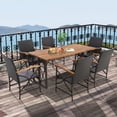 thumbnail image 4 of Costway Conjunto de 2 Sillas de Mimbre para Patio Sillas de Ratán PE con Cojín Suave Reposabrazos Marco Metal Sillones para Jardín Balcón Piscina, 4 of 8