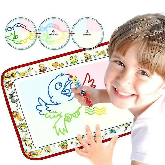 Kit de dibujo y pintura HUOGUO Magic Aqua Doodle de 39 x 29 cm con bolígrafo