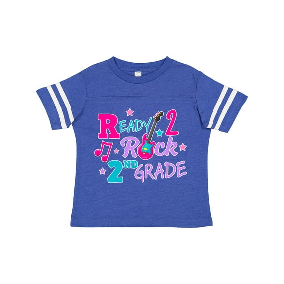 Inktastic Back to School Ready 2 Rock 2nd Grade Girls Toddler T-Shirt
