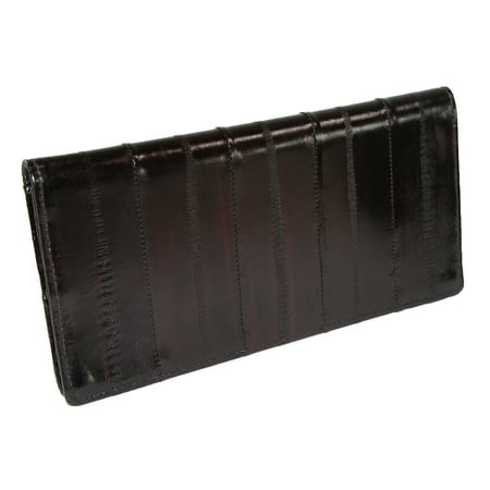 MJ Masters Women's Eel Skin Basic Checkbook Cover
