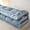 Blue, variant on Polyester Fiber Mattress Topper, Quilted Fitted Mattress Pad Cover, Breathable Folding Sleeping Pad Machine Washable Mattress Protector