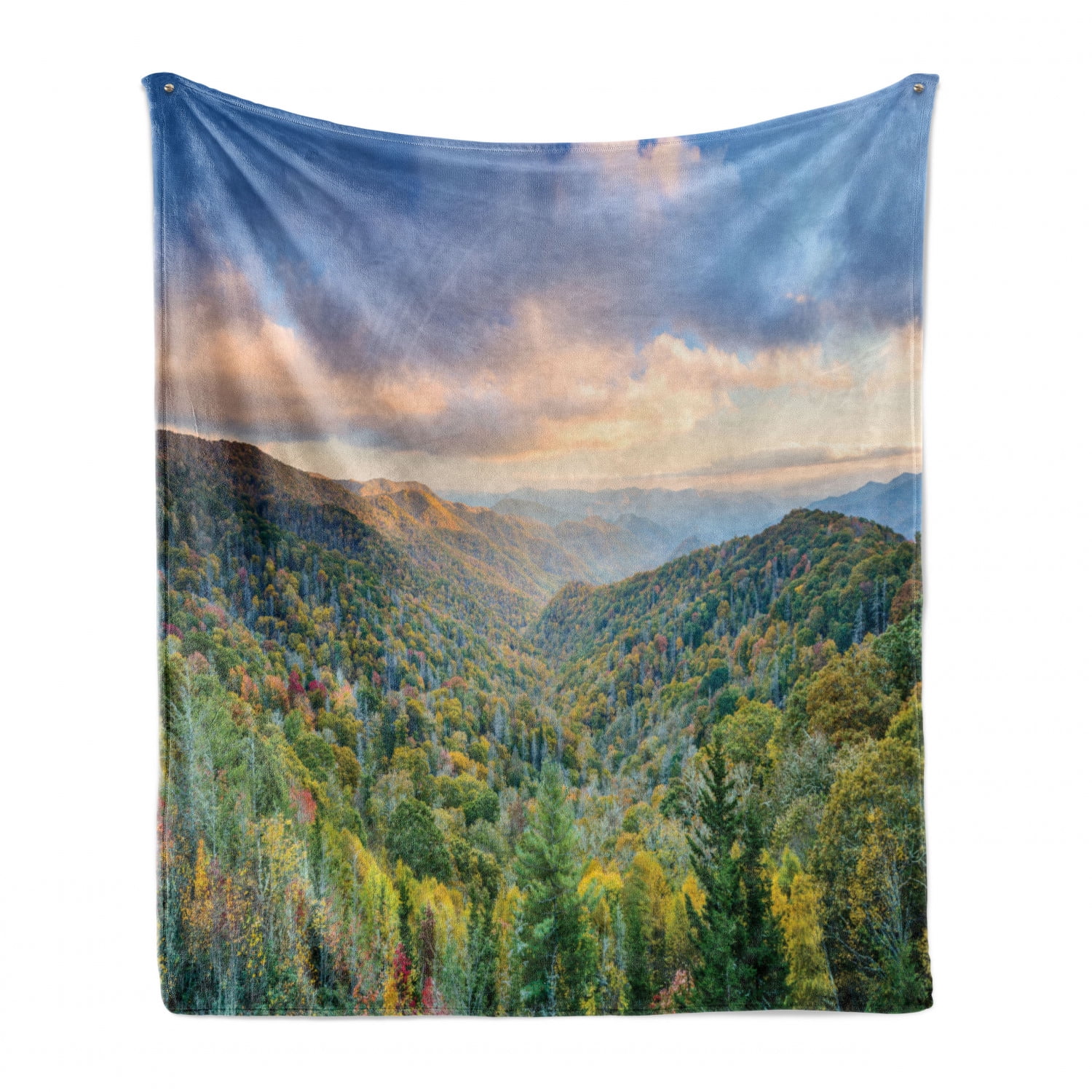 Outdoor scene fleece Clearance